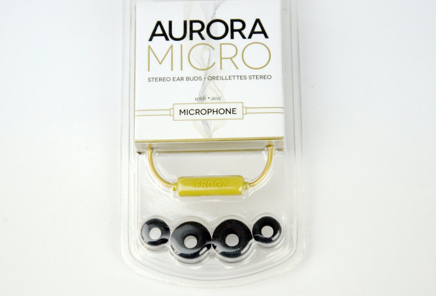 IFROGZ IFA-AURB-GLD headphones/headset Wired In-ear Gold, White – image 3