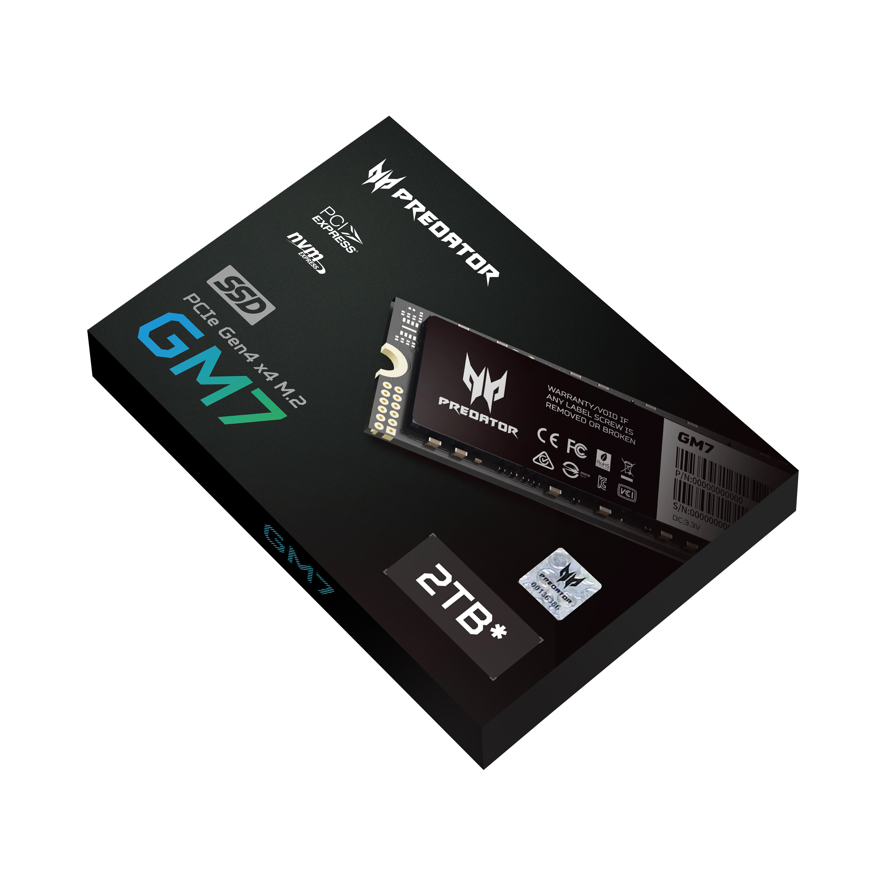 Predator SSD GM7 M.2 NVMe PCIe Gen 4*4 2TB image 7
