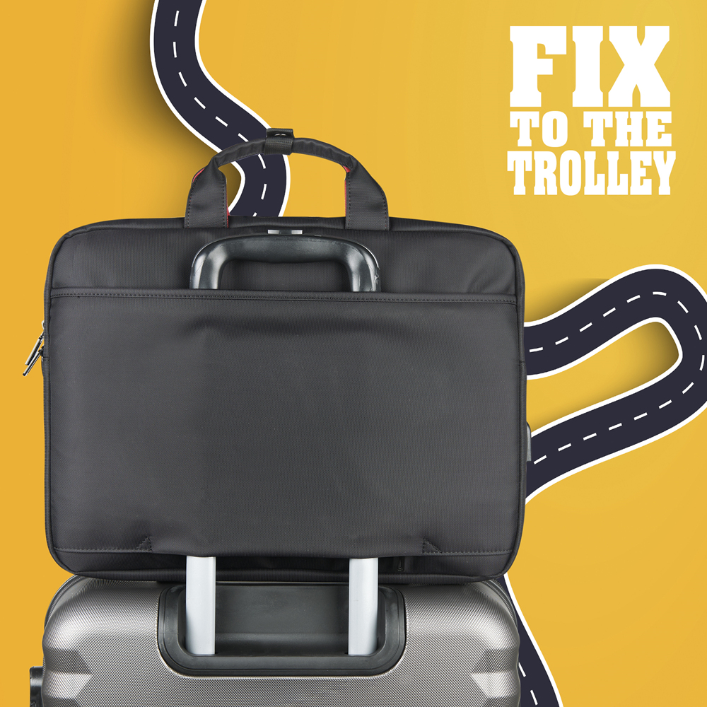 NGS Monray 39.6 cm (15.6") Briefcase Black – image 6