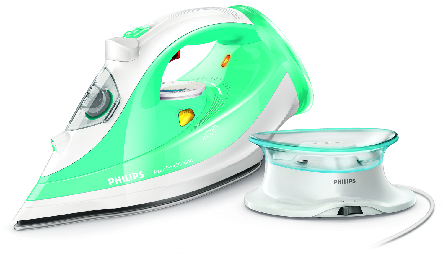 Philips FreeMotion GC4590/70 iron Dry & Steam iron T-ionicGlide soleplate