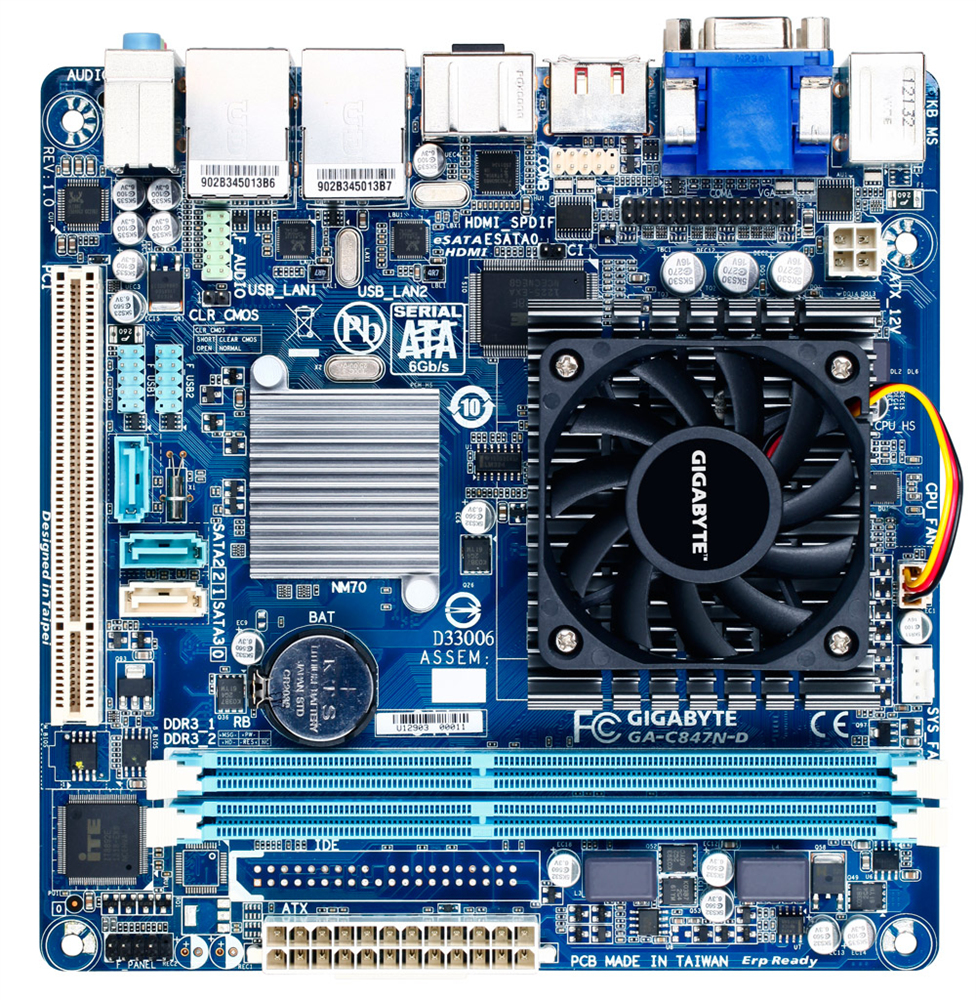 GIGABYTE GA-C847N-D (rev. 1.0) – image 2