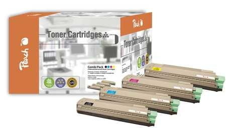 Peach 111124 toner cartridge 4 pc(s) Black, Cyan, Magenta, Yellow