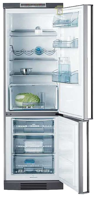AEG S70318KG5 fridge-freezer Freestanding Stainless steel