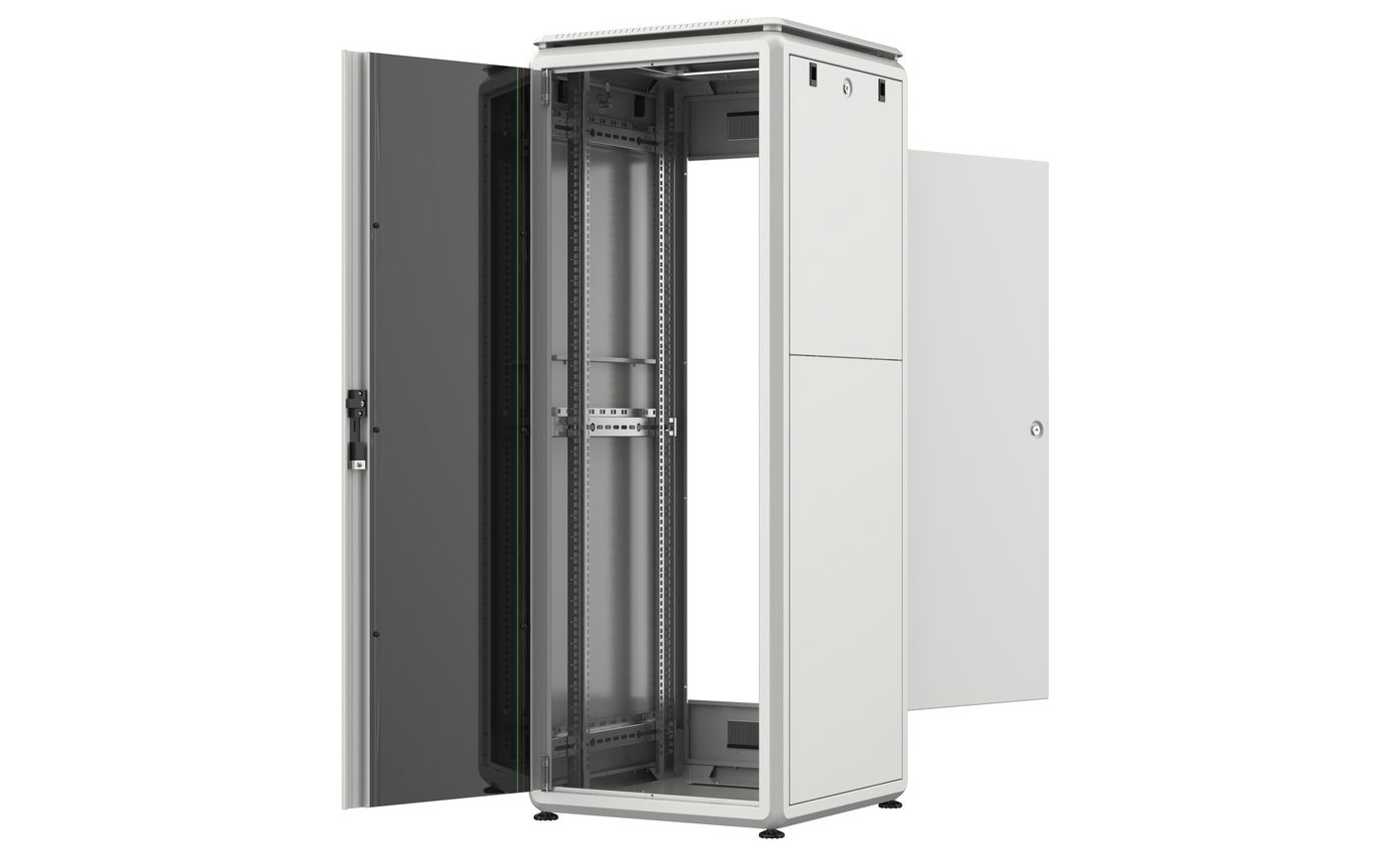 Lanview RDL32U66WH rack cabinet 32U Freestanding rack White – image 2
