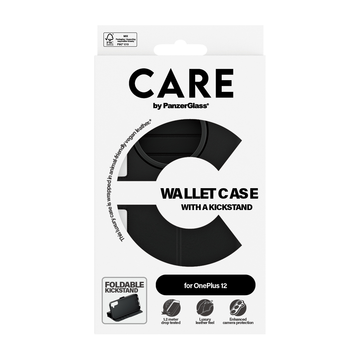 PanzerGlass CARE™ by PanzerGlass® Wallet Case w. Kickstand OnePlus 12 – image 3