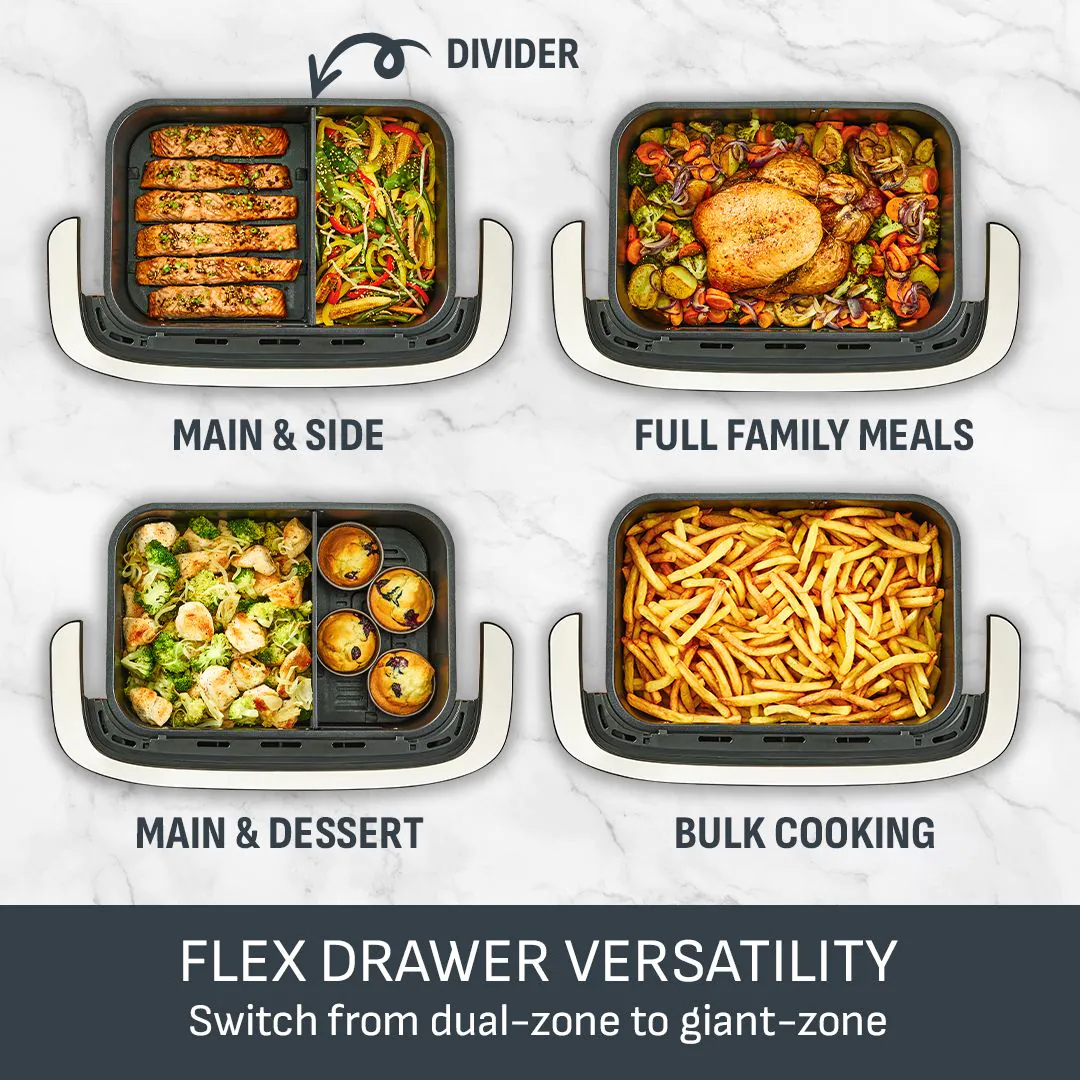 Tefal Dual Easy Fry Flex EY922DG1 fryer Double – image 2