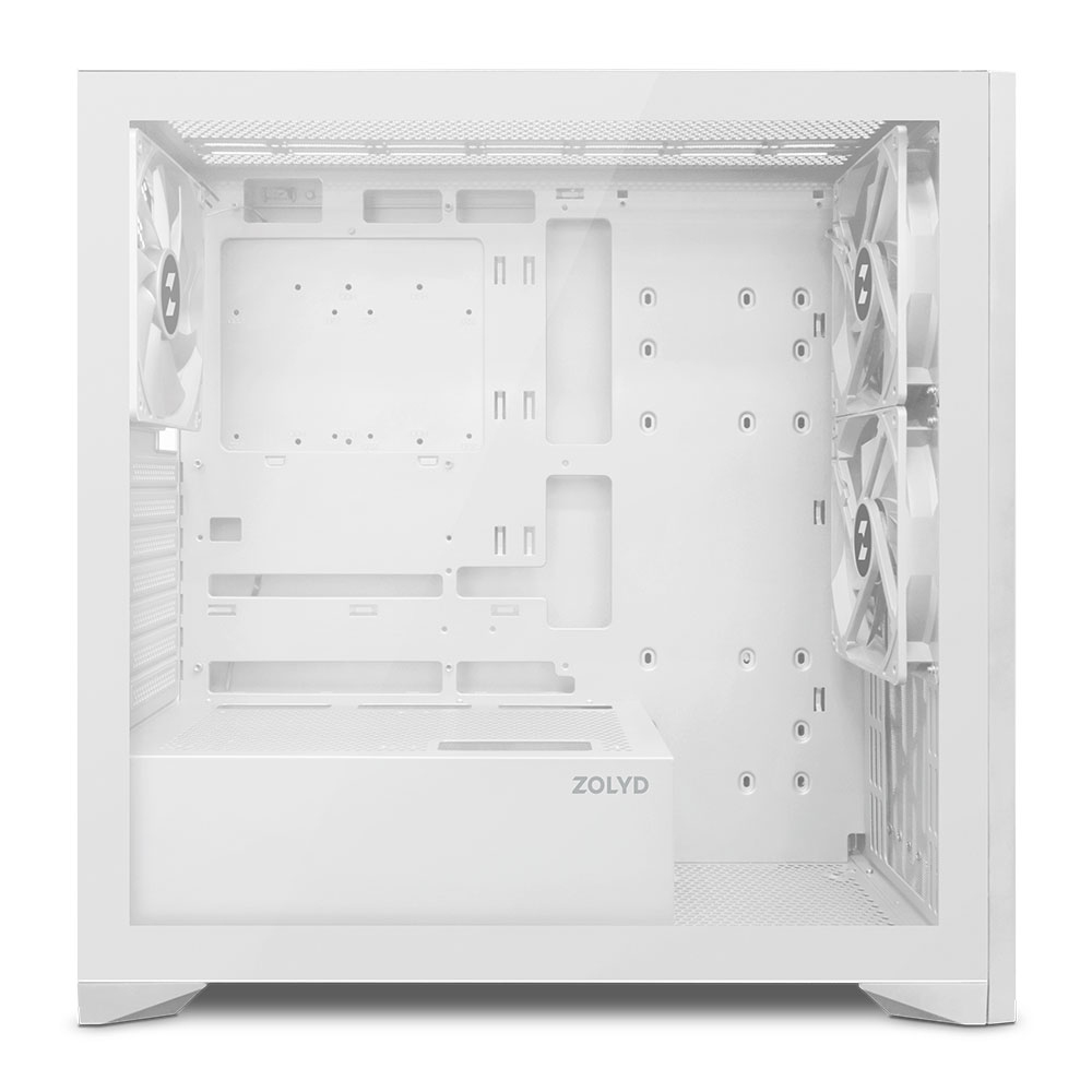 Zolyd Dynaria Midi Tower White, Wood – image 2