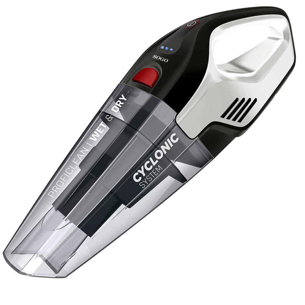 Sogo ASP-SS-16015 handheld vacuum Black, White Bagless – image 1