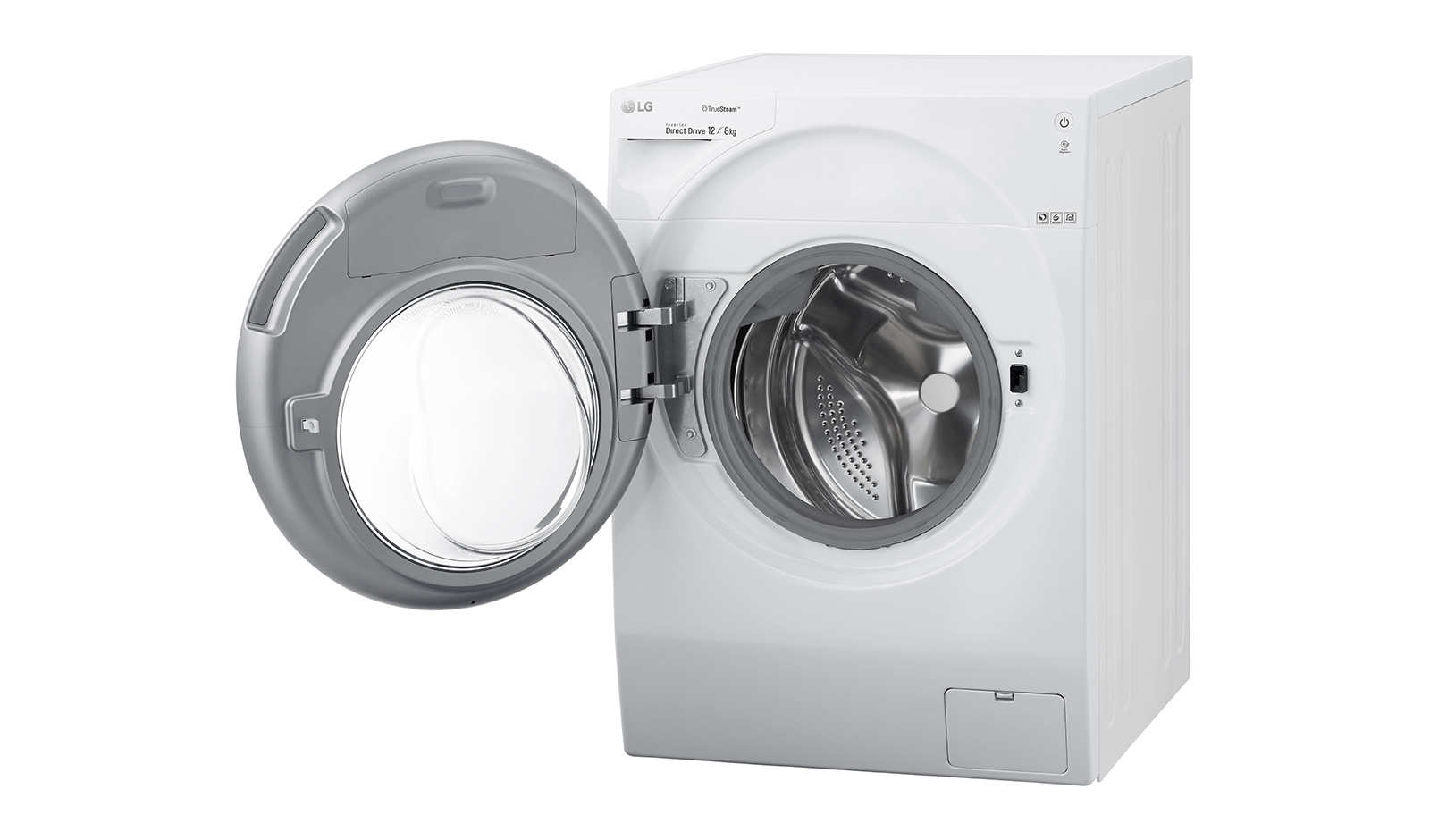 LG F286G1GWRH washer dryer Freestanding Front-load White – image 5