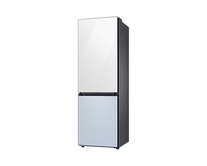 Samsung RB34A6B2E3S/EU fridge-freezer Freestanding Blue, White – image 2