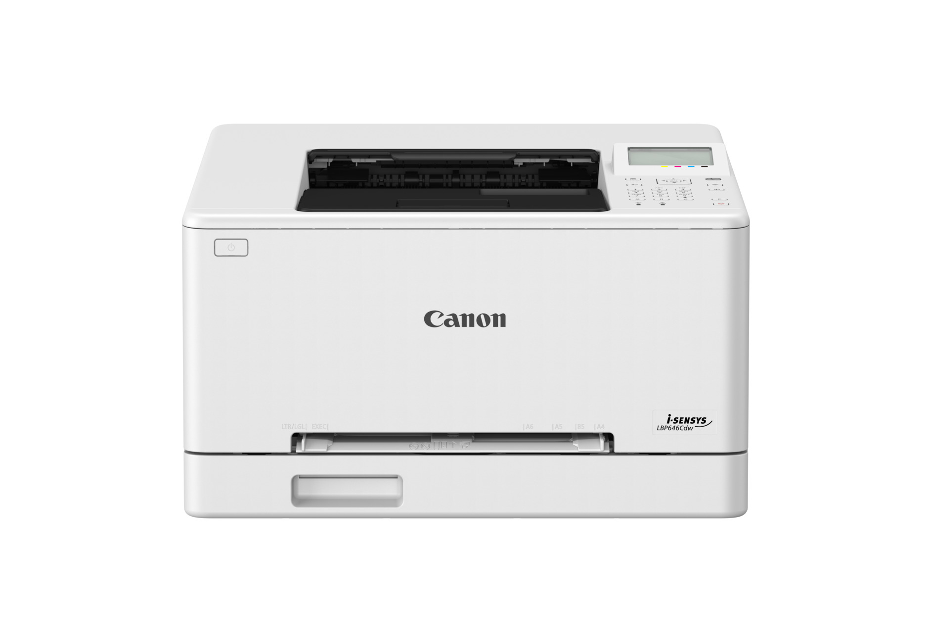 Canon i-SENSYS LBP647Cdw - Printer - colour - Duplex - laser - Legal - 1200 x 1200 dpi - up to 26 ppm (mono) / up to 26 ppm (colour) - capacity: 250 sheets - USB 2.0, Gigabit LAN, Wi-Fi(n)