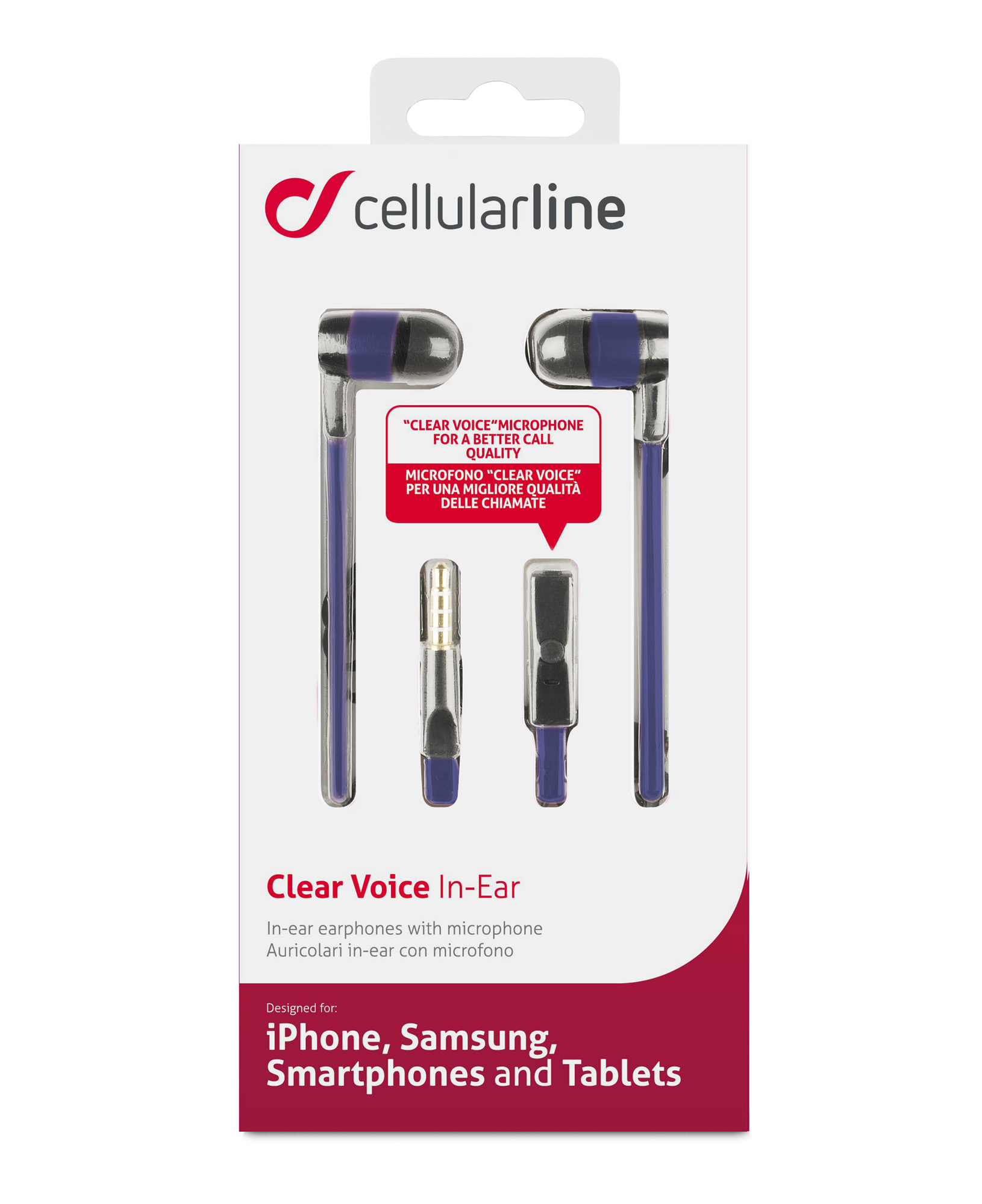 Cellularline Clear Voice Stereo In Ear - Universal – image 2