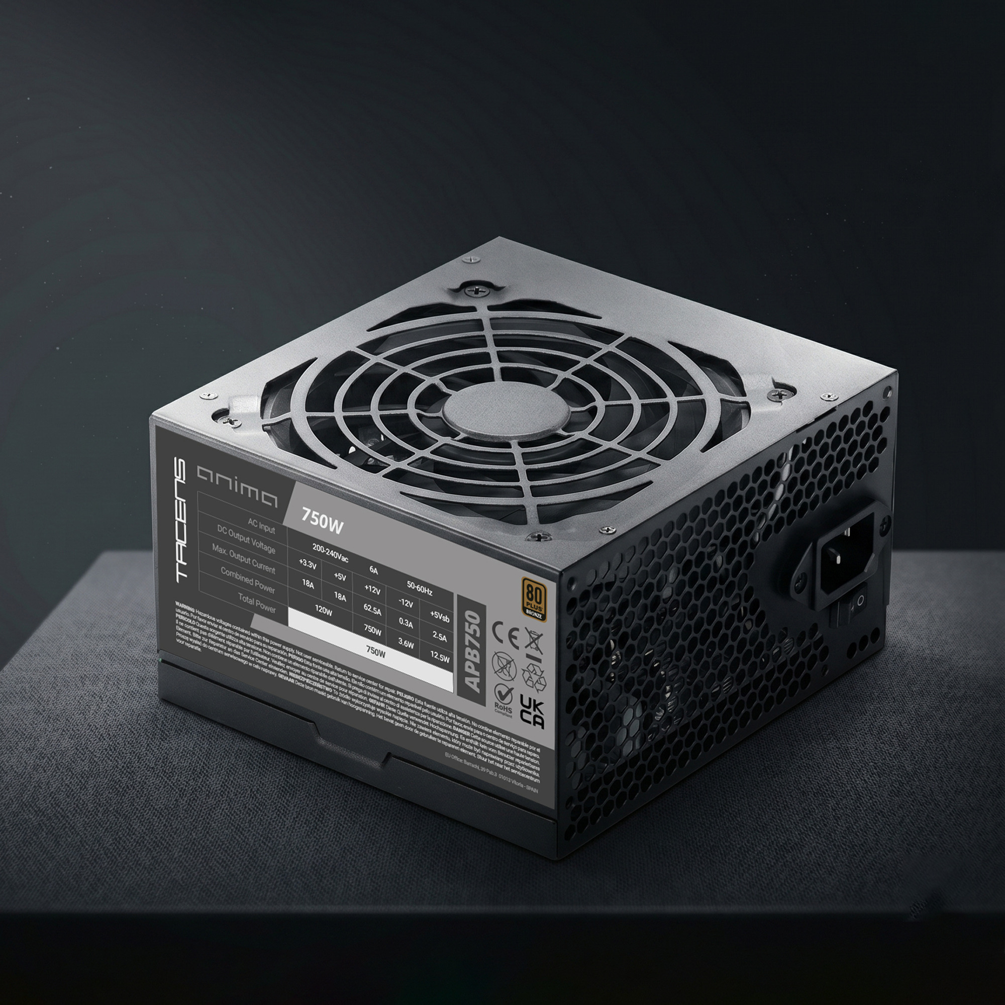 Tacens Anima APB750 power supply unit – image 3