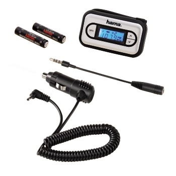Hama 00104532 FM transmitter Black, Silver – image 1