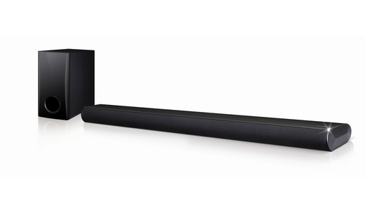 LG LAS350B soundbar speaker Black 2.1 channels – image 3