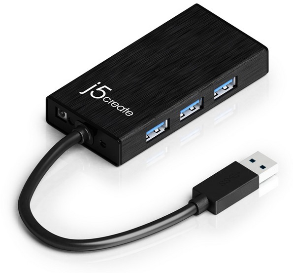 j5create JUH410 laptop dock/port replicator Black – image 6