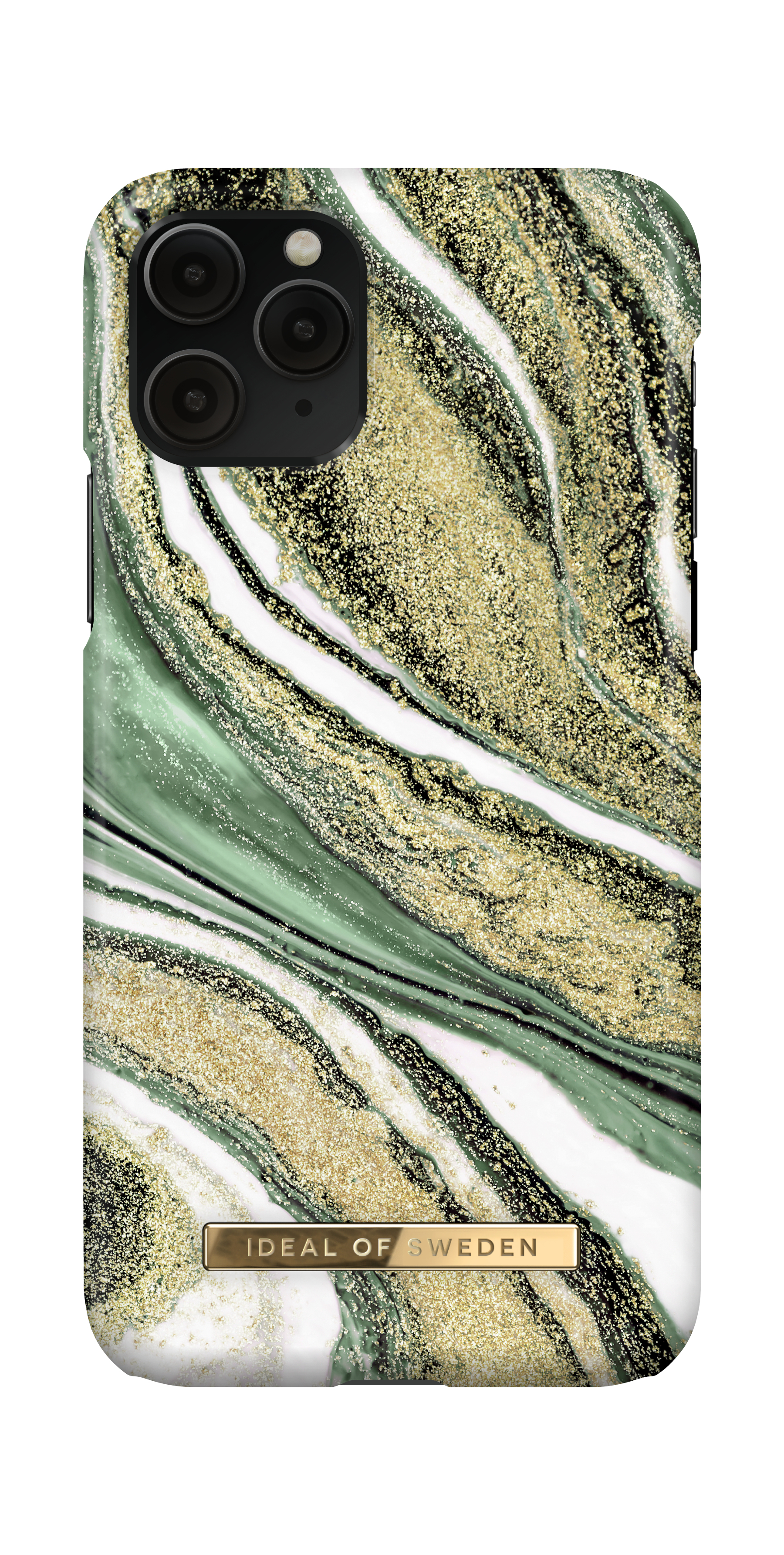 iDeal of Sweden Printed Case iPhone 11P/XS/X Cosmic Green Swirl – image 3