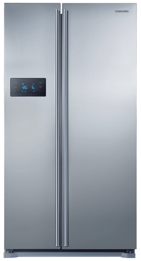 Samsung RS7J28BHCSL side-by-side refrigerator Freestanding
