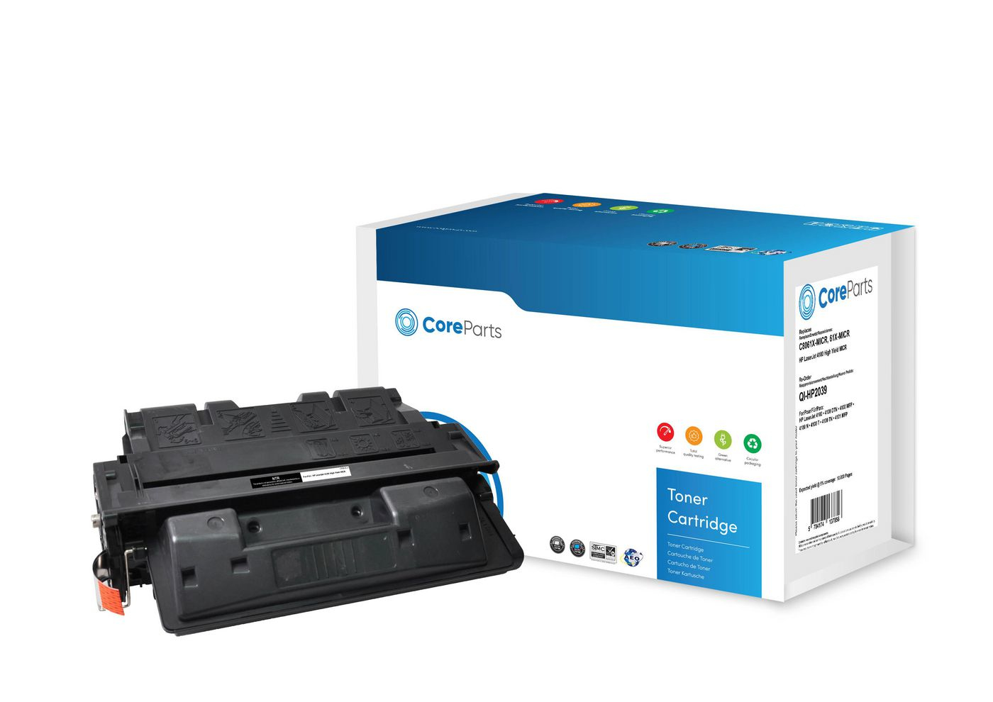 CoreParts Toner Black C8061X