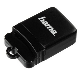 Hama 00090797 card reader USB 2.0 Black