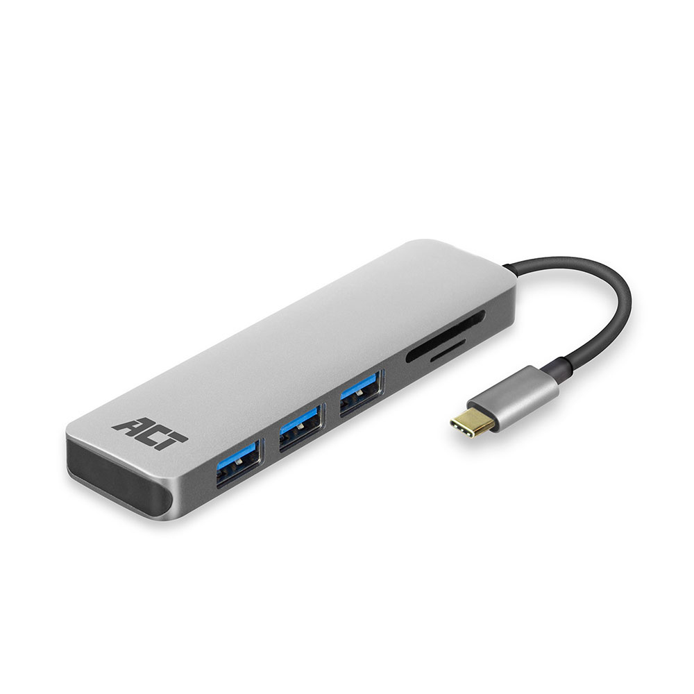 ACT AC7051 USB-C Hub 3 port and cardreader – image 6