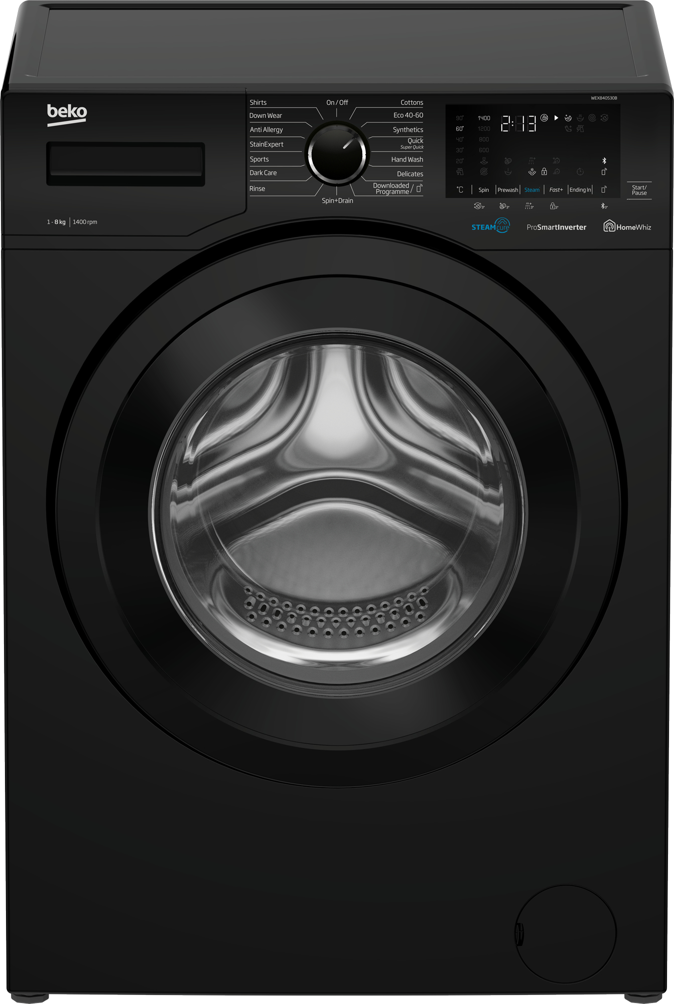 Beko WEX840530B washing machine Front-load