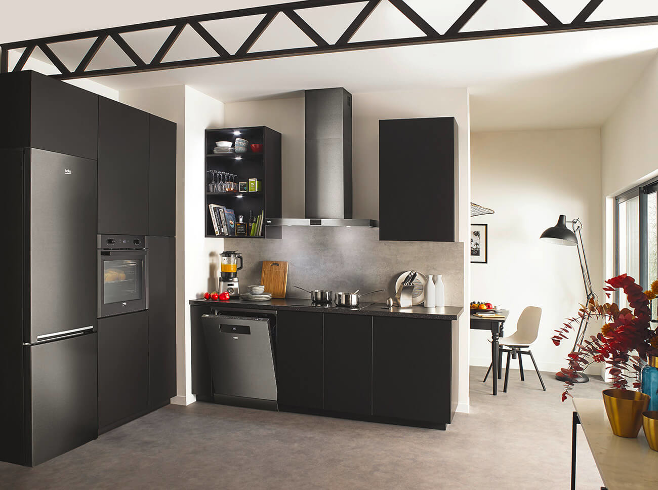 Beko RCNA366I40ZXRN fridge-freezer Freestanding – image 2