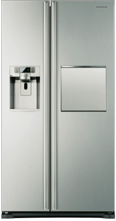 Samsung RS61781GDSR side-by-side refrigerator Freestanding