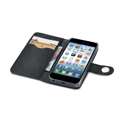 Celly ONDAIPH6BK mobile phone case Folio Black – image 3