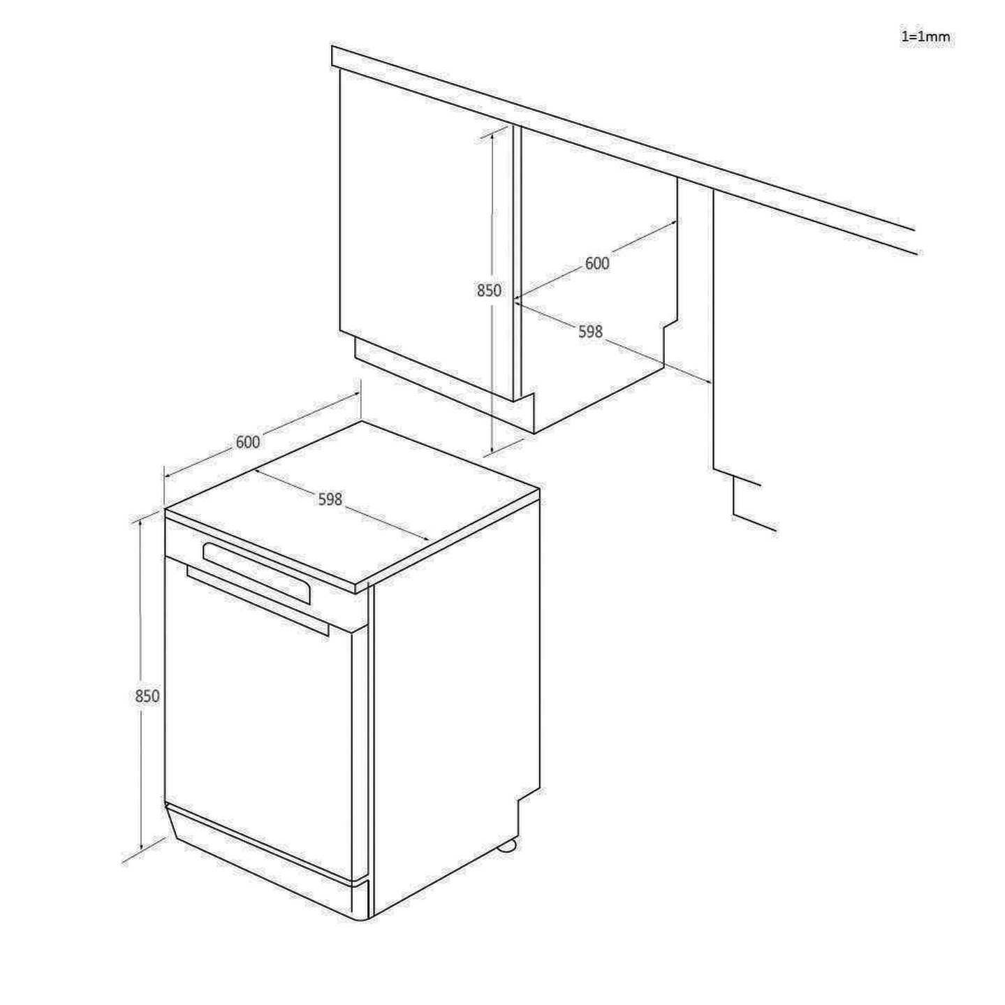 Hoover 32002751 dishwasher – image 9