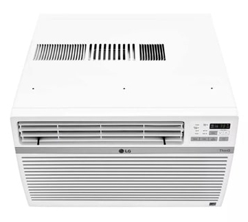 Resim LG LW1217ERSM Pencere Tipi Klima, 12000 BTU/sa, 51 m², Beyaz