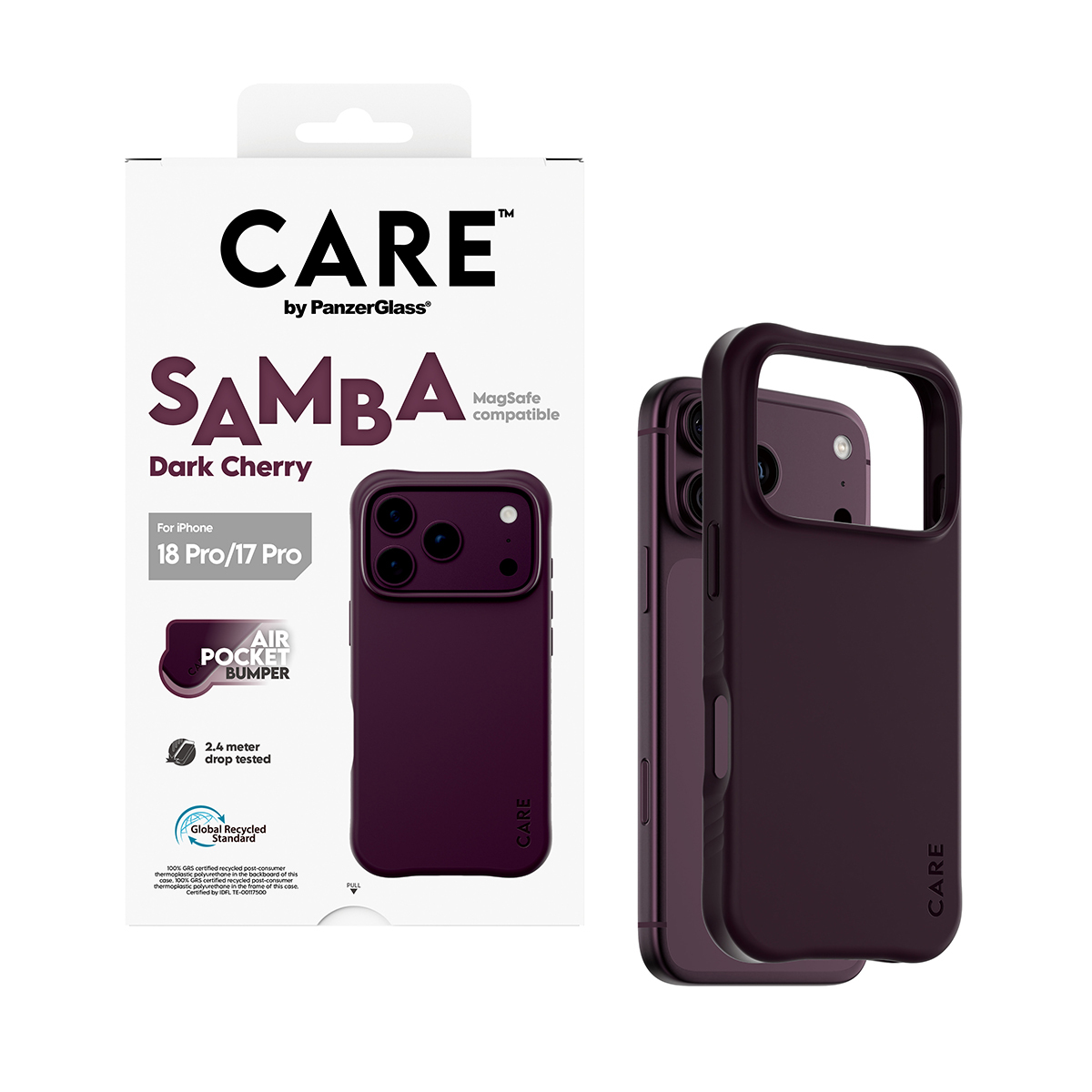 PanzerGlass CARE™ by PanzerGlass® Samba Case Dark Cherry w. MagSafe iPhone 18 Pro | 17 Pro – image 5