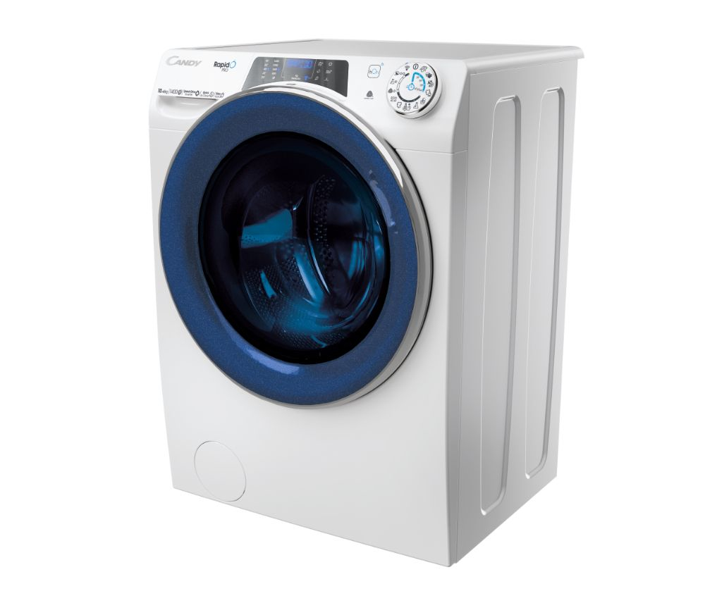 Candy RapidÓ PRO RPW41066BWMUC-S washer dryer Freestanding Front-load White – image 2