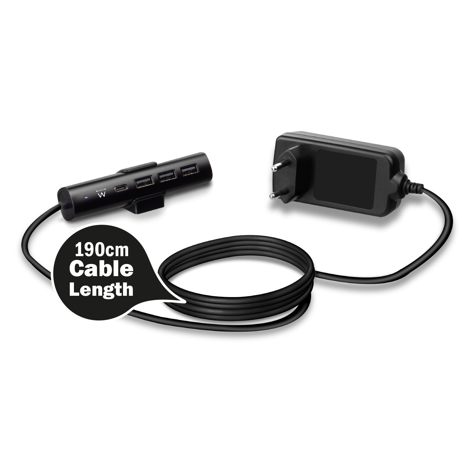 Ewent EW1317 mobile device charger Universal Black AC Indoor – image 4