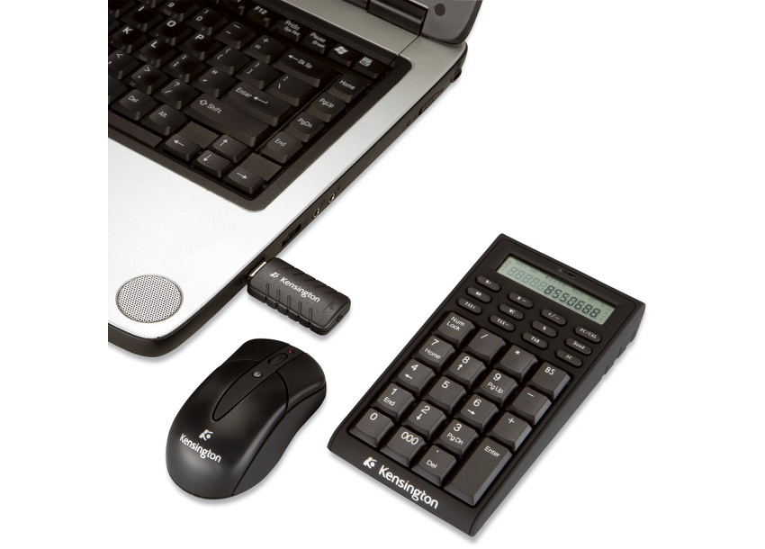 Kensington Wireless Notebook Keypad/Calculator and Mouse Set – image 4