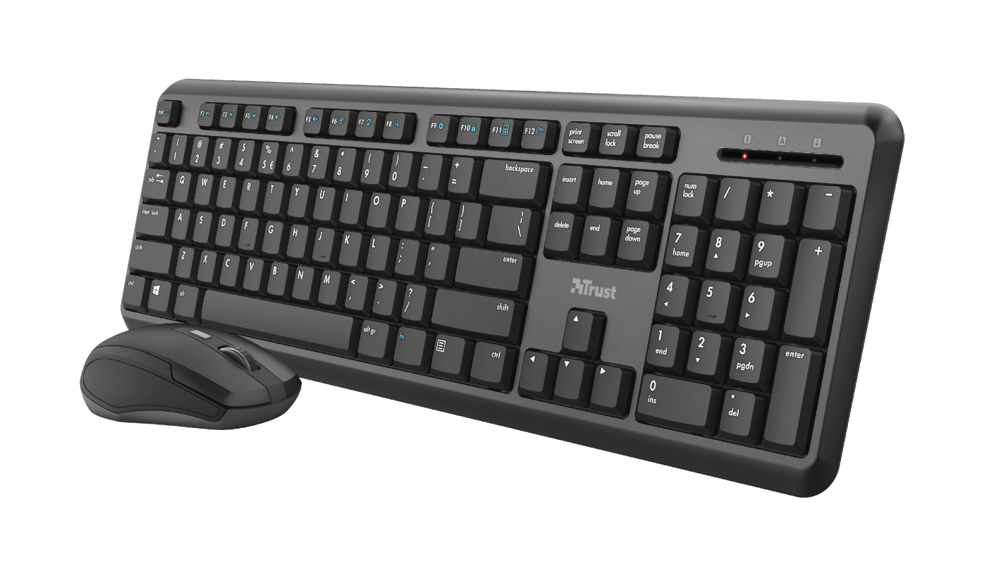 Trust ODY Wireless Silent Keyboard and Mouse Set – image 1