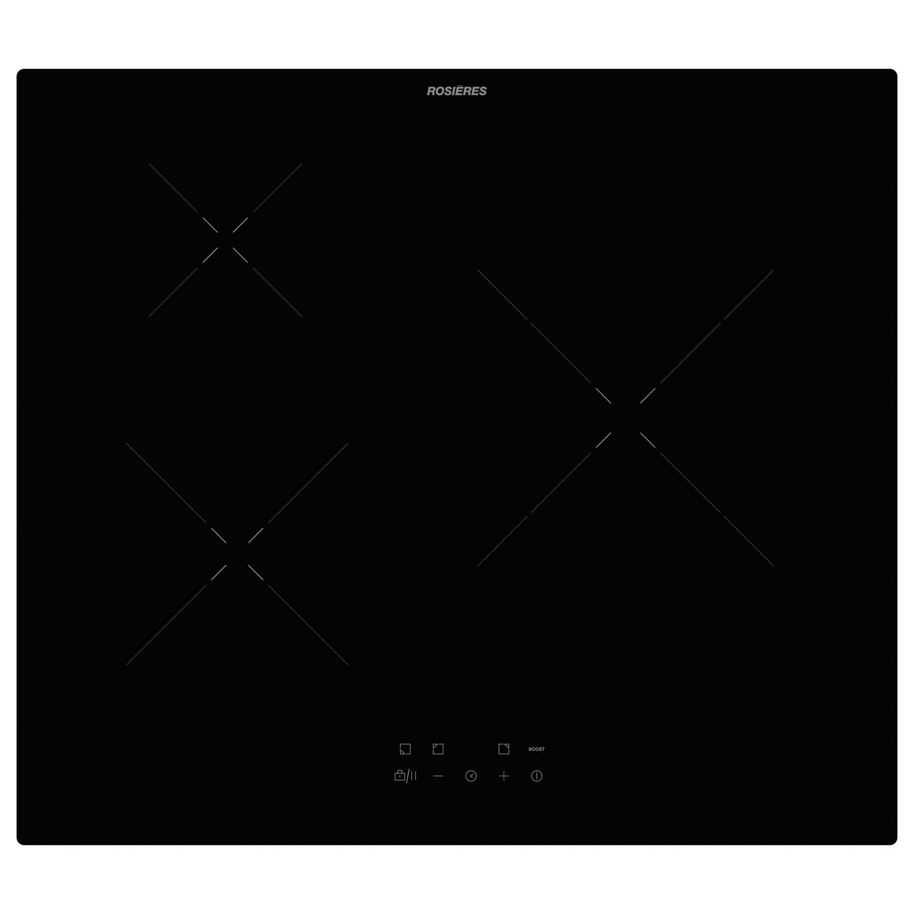 Rosieres RID637CCBB Black Built-in – image 1