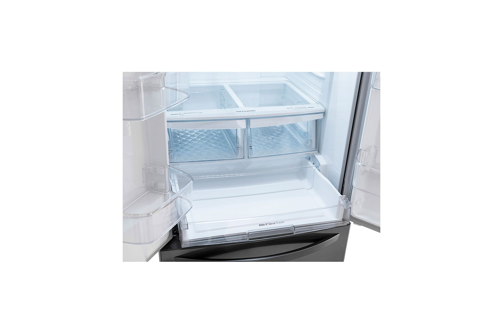 LG GM22SGPK fridge-freezer Freestanding Silver – image 7