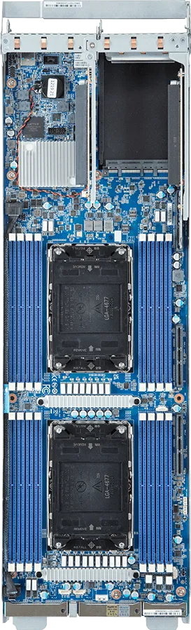 GIGABYTE H263-S62-AAN1 Intel C741 LGA 4677 (Socket E) Rack (2U) Black, Steel – image 5