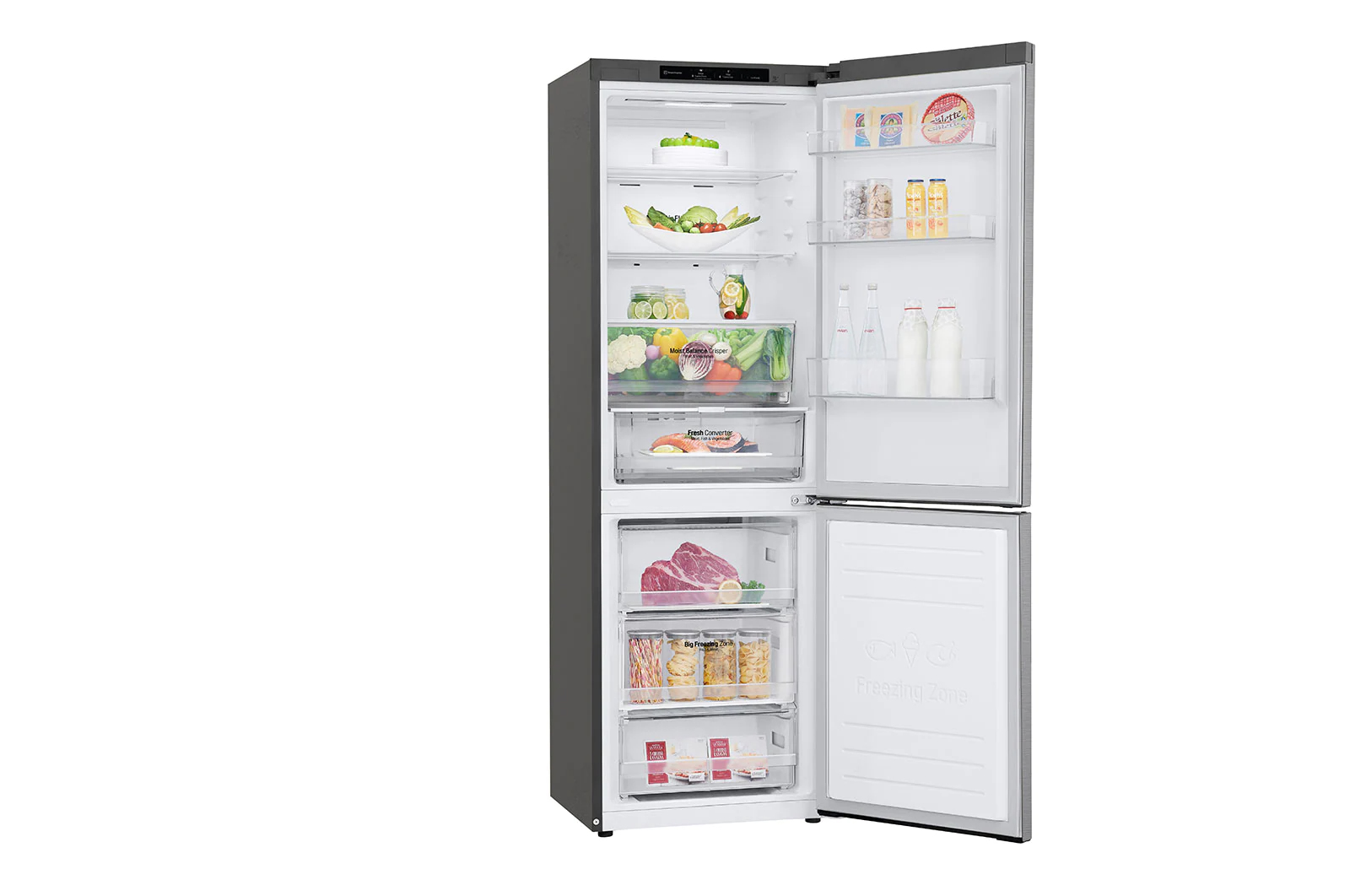 LG GBB61PZGGN fridge-freezer Freestanding – image 7