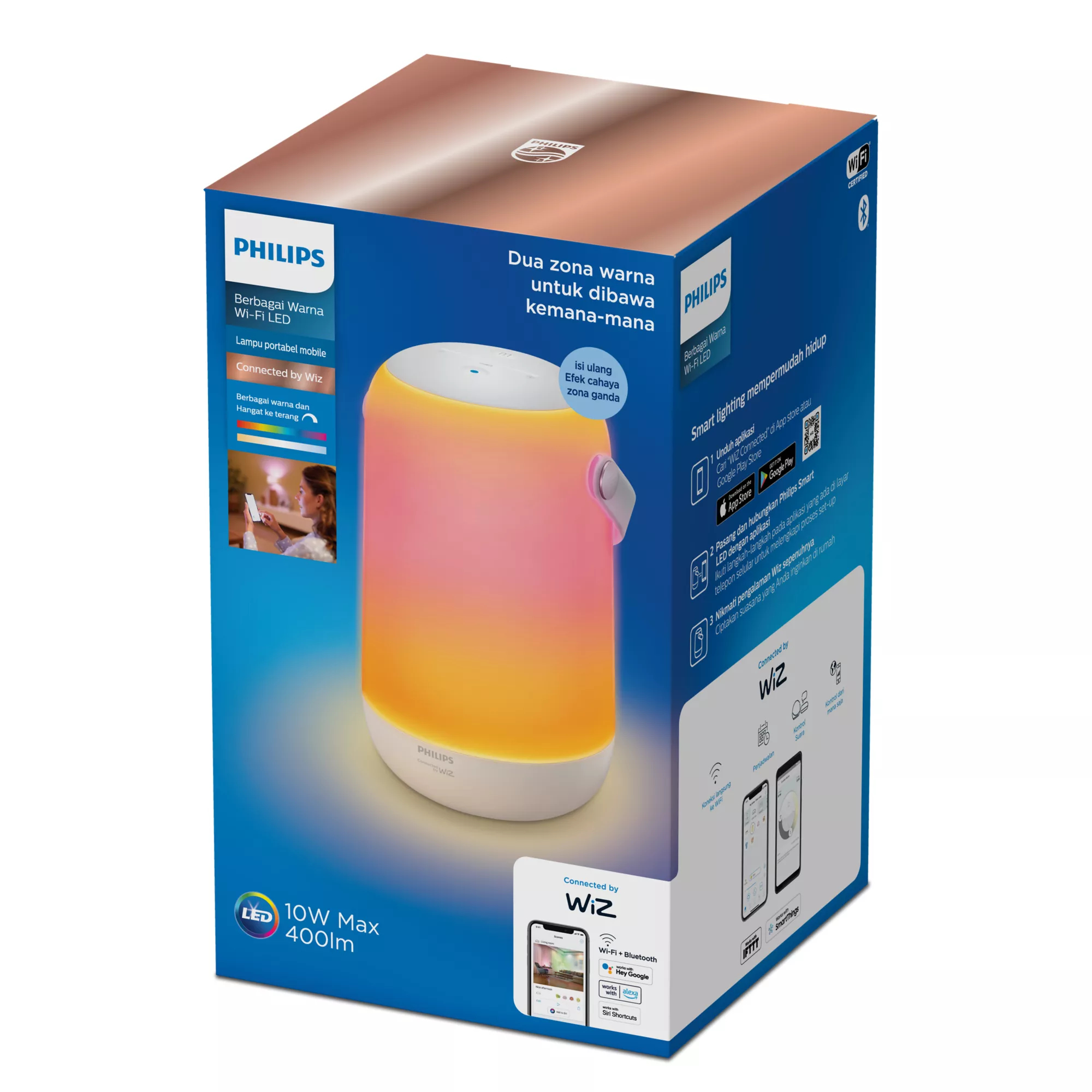 Philips by Signify Philips 8719514463714 smart lighting Smart table lamp Wi-Fi/Bluetooth – image 8