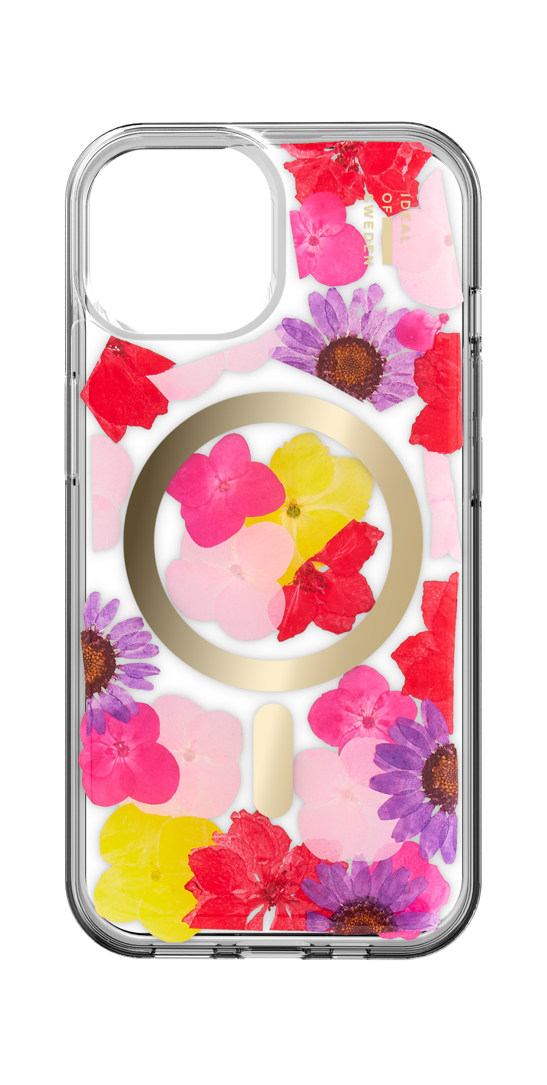 iDeal of Sweden Clear Case MagSafe iPhone 13 / 14 / 15 / 16e / 17e Tropical Floral