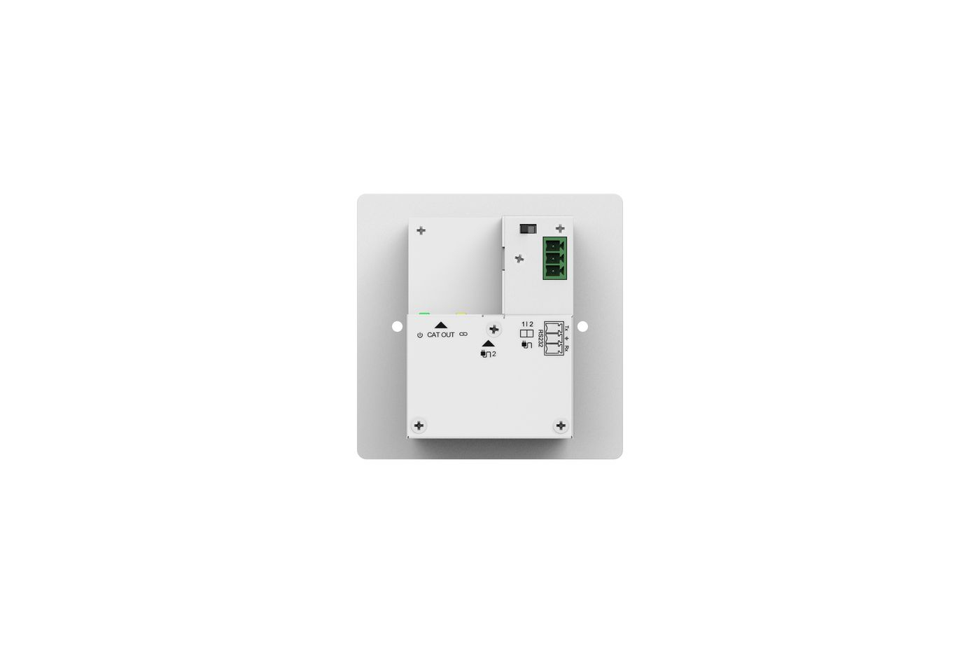 Vivolink VLWALLPLATE1 AV extender AV transmitter & receiver Black – image 5