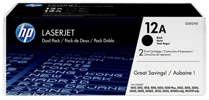HP 2 x Q2612AD