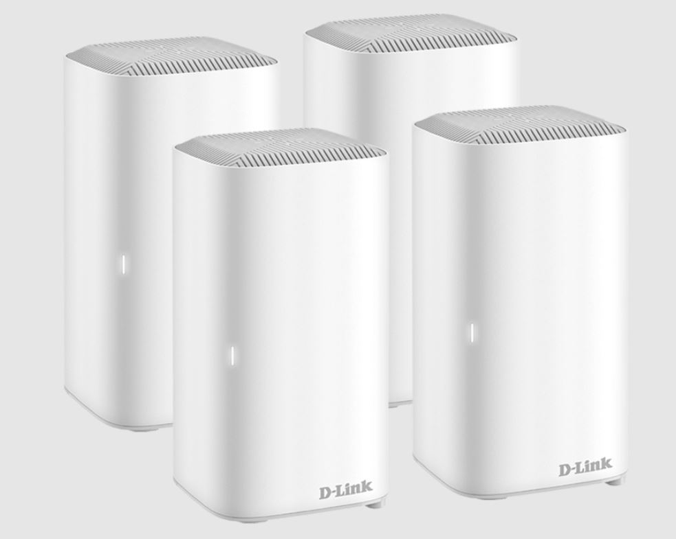 D-Link Wi-Fi 6 AX1800 Dual Band Seamless Mesh Wi-Fi 6 System (4-Pack) – image 1