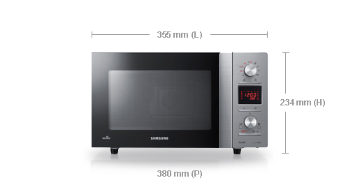 Samsung CE117PPT-X microwave – image 2