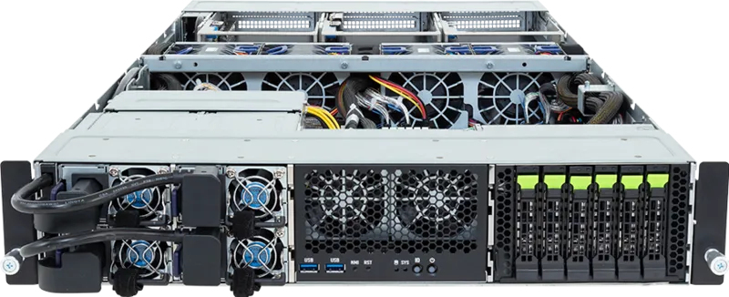 GIGABYTE XV24-AX0-AAJ1 LGA 7529 Rack (2U) Black, Steel – image 2