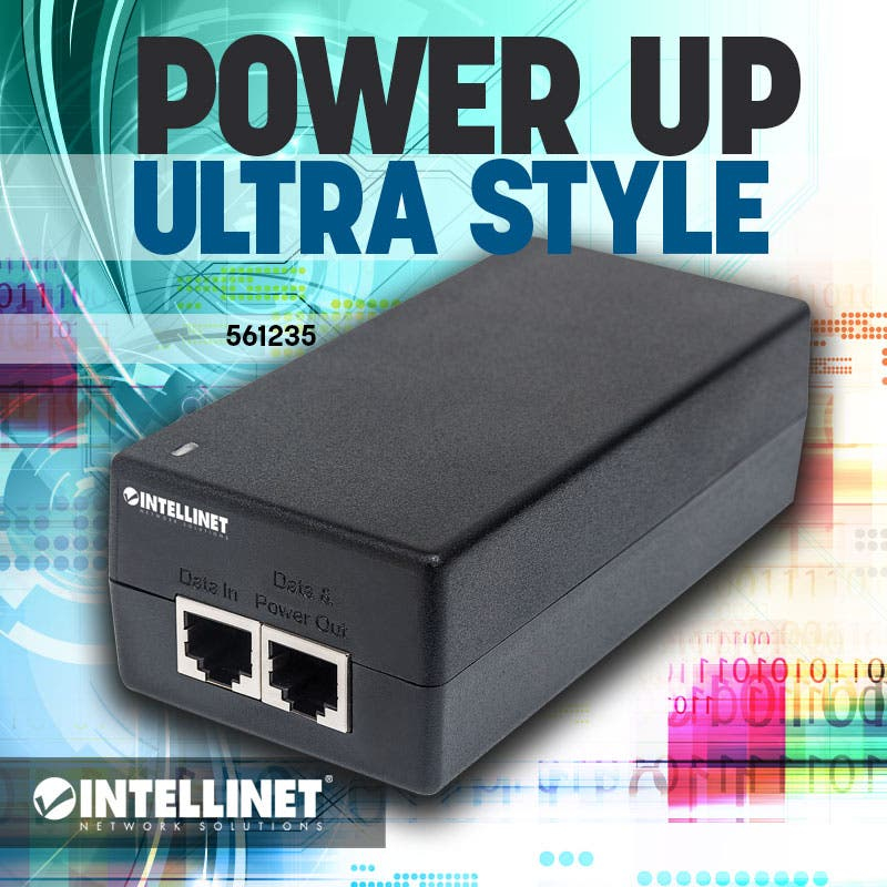 Intellinet Gigabit Ultra PoE+ Injector – image 7