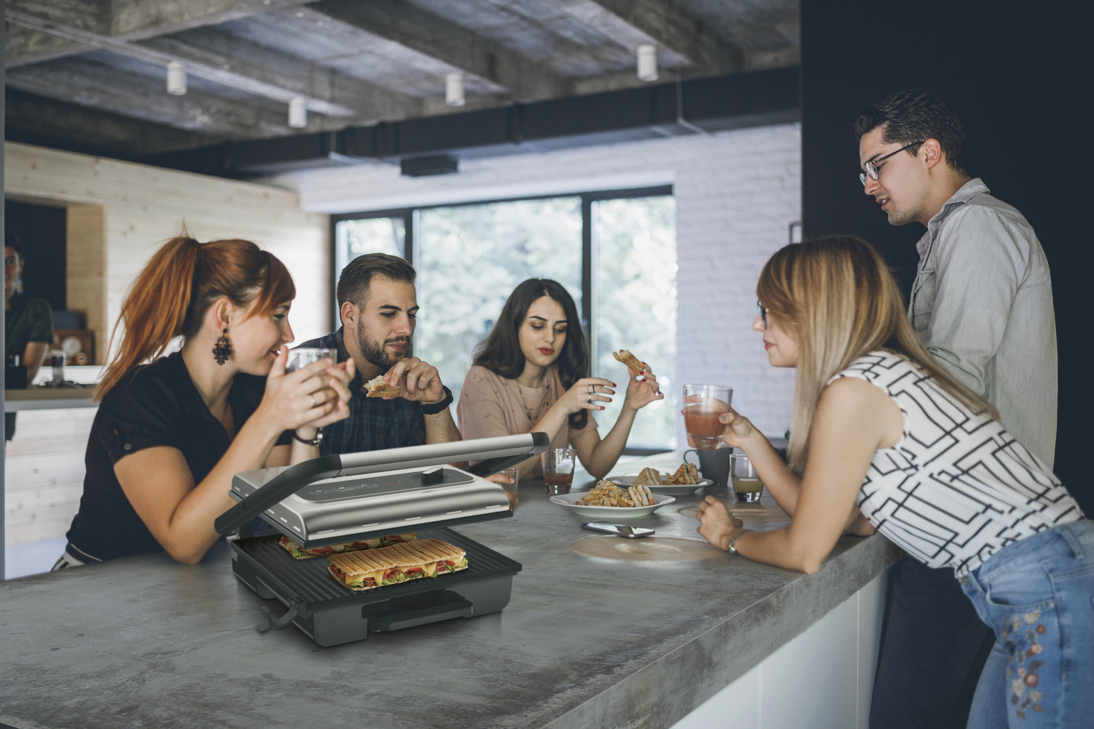 Tefal Inicio GC242D contact grill – image 8