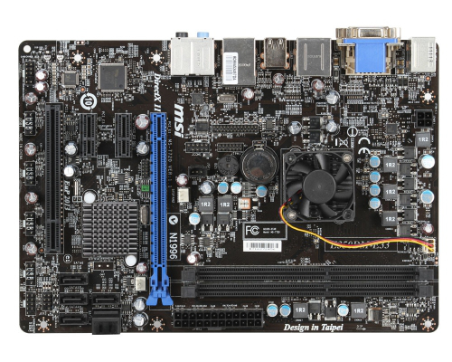 MSI E350DM-E33 AMD Hudson D1 NA (integrated CPU) micro ATX – image 2